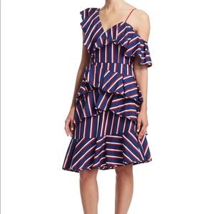ALICE + OLIVIA Laflora Asymetrical Dress